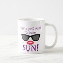 Recherche de amusement au soleil tasses Café