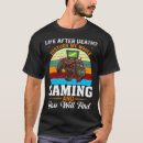Recherche de la vie après mort tshirts Trouver