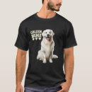 Recherche de golden retriever hommes tshirts Blanc