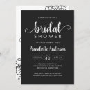 Recherche de classic bridal shower invitations Script