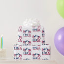 Recherche de démocratique papier cadeau Drapeau américain