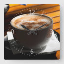 Recherche de coffee horloges Cappuccino