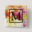 Recherche de pavots badges Monogramme