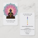 Recherche de spiritualité cartes visite Instructeur de yoga