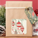 Recherche de noël rétro autocollants Vintage