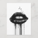 Recherche de graffiti urbain cartes postales Noir et blanc