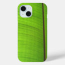 Recherche de feuille de banane iphone coques Vert