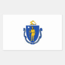 Recherche de drapeau du massachusetts autocollants Région