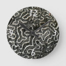 Recherche de nature abstraite horloges Blanc