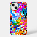 Recherche de carrés abstraits iphone coques Coloré