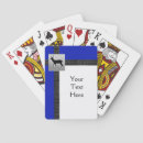 Recherche de caoutchouc jeux de cartes Bleu