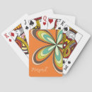 Recherche de années 70 jeux de cartes Orange
