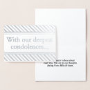 Recherche de regrets vœux cartes Funérailles