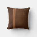 Recherche de cuir rouge coussins Texture en cuir