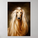 Recherche de afghan hound art Chiot