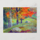 Recherche de peinture d arbre automne cartes postales Paysage