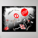 Recherche de arrêt posters Noir et blanc