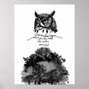 Recherche de hibou noir et blanc posters Oiseaux