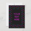 Recherche de motif zigzag invitations Personnalisée