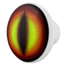 Recherche de yeux boutons et poignées de porte Vert