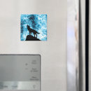 Recherche de de loup refrigérateur magnets Abstrait
