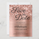 Recherche de rose gold save the dates Étinceler