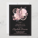 Recherche de black rose gold anniversaire invitations Femmes