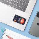 Recherche de croissance autocollants Espace