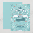 Recherche de feuille tourbillonné invitations Fête d'anniversaire