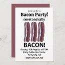 Recherche de bacon invitations Nourriture