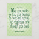 Recherche de bénédiction irlandaise cartes postales Partie