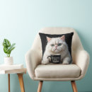 Recherche de humour de coussins Chat