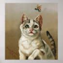 Recherche de vintage chat art Pour elle