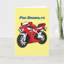 Recherche de moto rouge vœux cartes Dessin