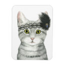 Recherche de habillement refrigérateur magnets Chat
