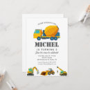 Recherche de pelles invitations Parti de construction garçons