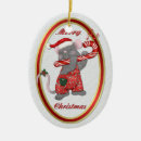 Recherche de de vacances ovales ornements Santa claus