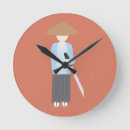 Recherche de samouraï horloges Symbole