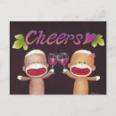 Recherche de singe heureux cartes postales Amour