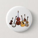 Recherche de guitare basse badges Bande