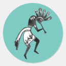Recherche de kokopelli autocollants Amérindienne