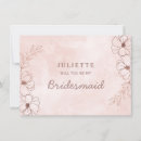 Recherche de femmes 11x16 invitations Demoiselle d'honneur