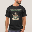 Recherche de suis assistant social tshirts Gestion des médias sociaux