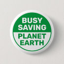 Recherche de terre planète badges Sauver la terre