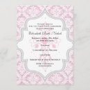 Recherche de rose de damassé invitations Gris