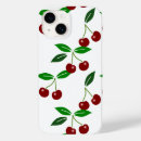 Recherche de motif de cerise iphone coques Rouge
