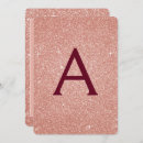 Recherche de burgundy 16ans anniversaire invitations Or rose