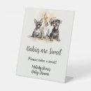 Recherche de puppy baby shower Aquarelle