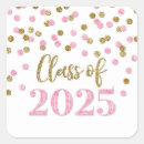 Recherche de pink confetti party autocollants Rose