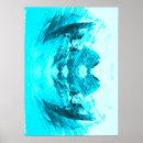 Recherche de jour pluvieux posters Bleu